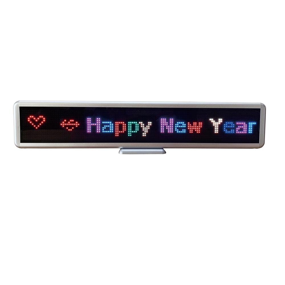 Color full led digital advertising screens displaying in any language