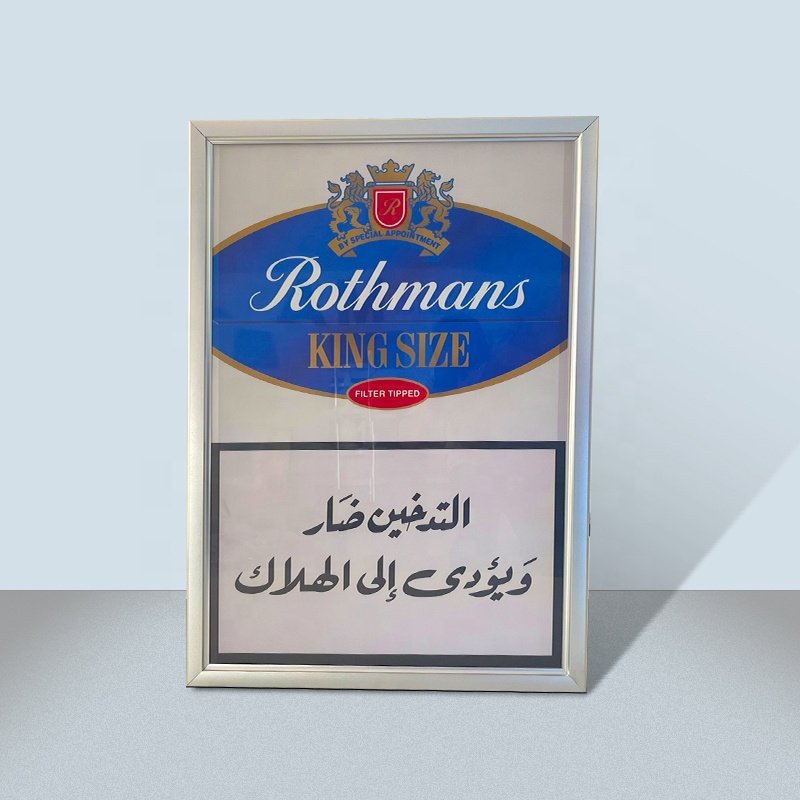 Wholesale Indoor Shopping Center Elevator Wall Poster Snap Frame Advertising Equitment Fabric Light Box Sign