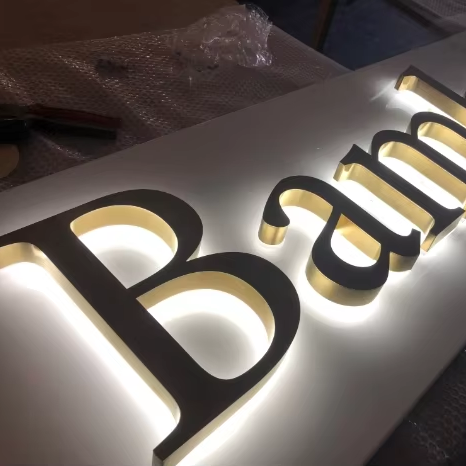 Stylish Design Energy-saving LED Backlit Sign - Suitable for Indoor and Outdoor