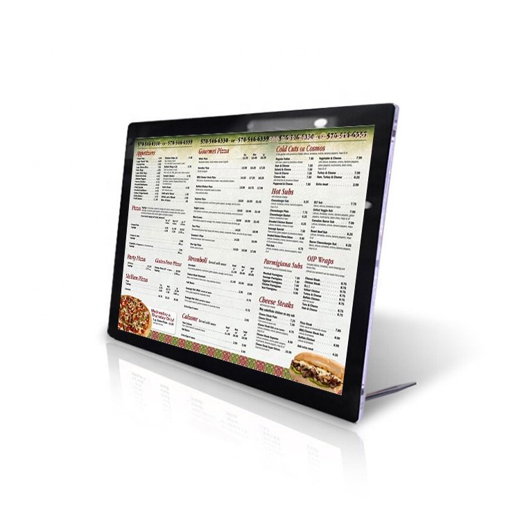 New design table stand LED acrylic light box menu board food display sign