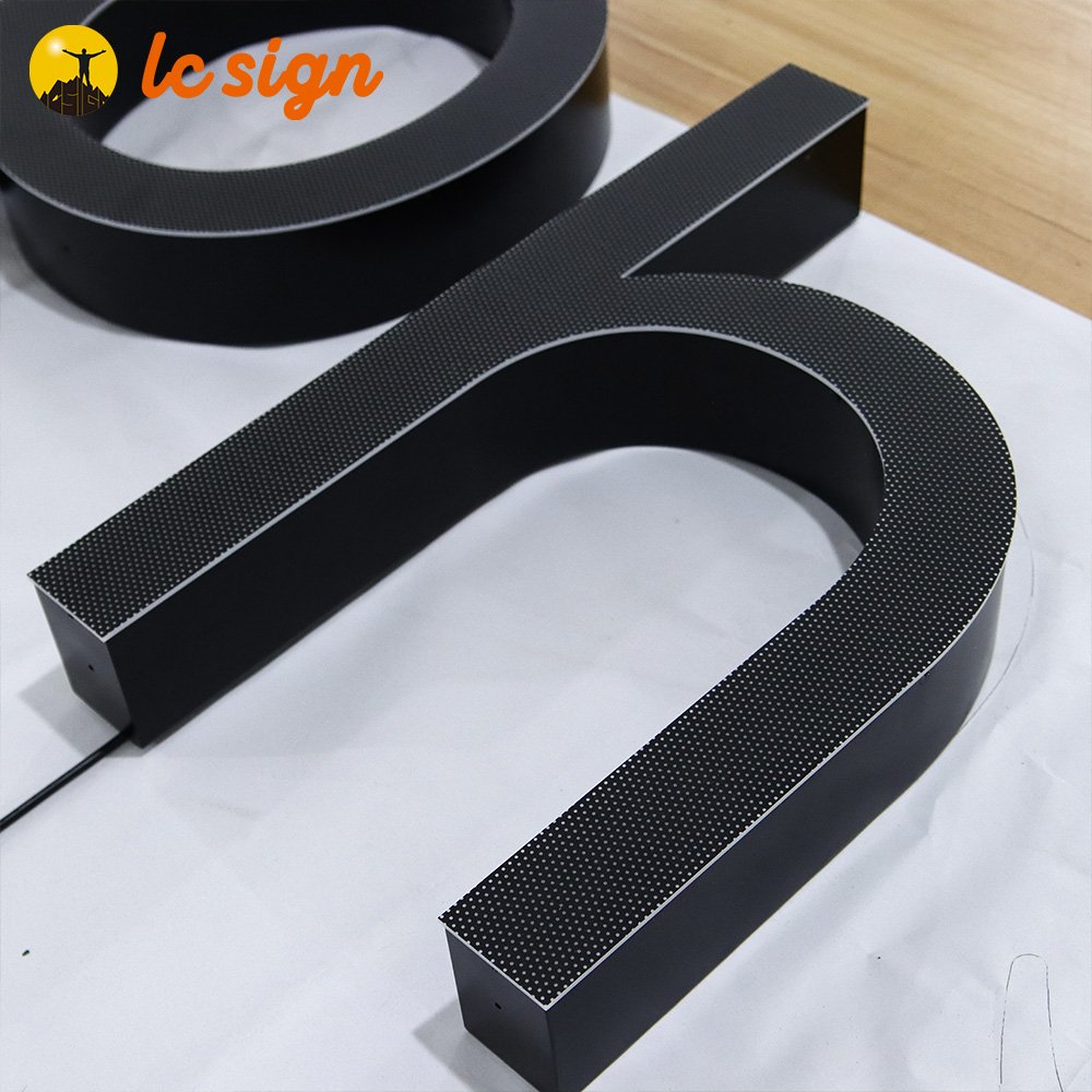 Outdoor store Company brand logo 3D Led letter sign frontlit business led signs for business signs logo outdoor