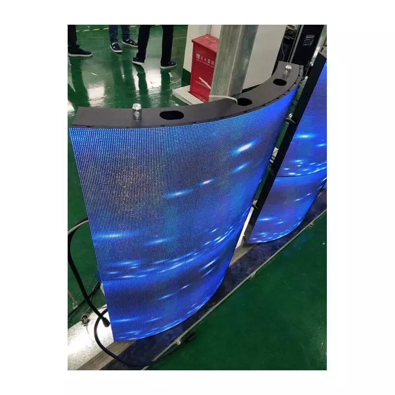 Indoor SMD Full Color LED Screen P2 P2.5 P3 P4 P5 Flexible LED Panel RGB Curved Flexible LED Board Soft Led Module
