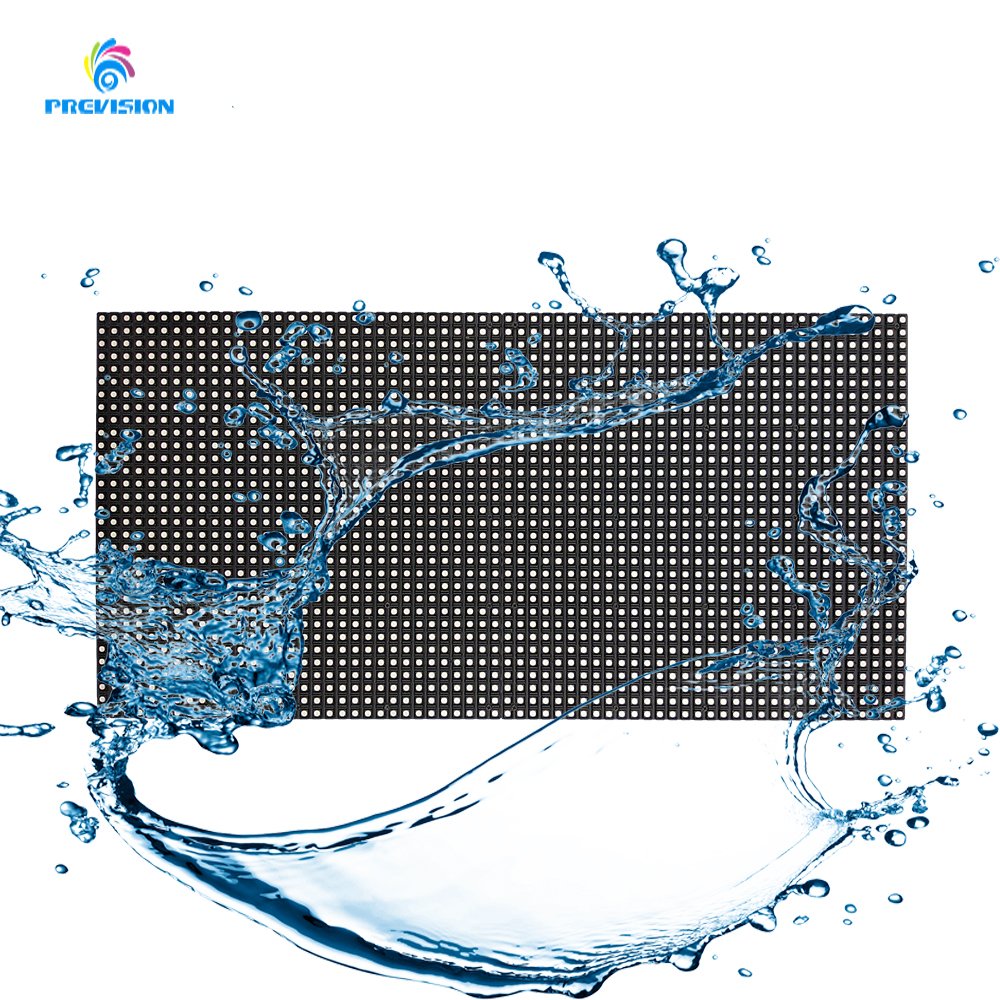 Waterproof P4 80x40 RGB Led Matrix 4mm Pitch 1/10 Scan Waterproof P4mm SMD1921 Outdoor IP65 Led Module Panel