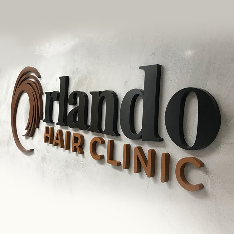 Logo Sign Custom Stainless Steel Wall Logo Sign 3D Signage 3D Letter Logo Metal Channel Letter Business Sign Board