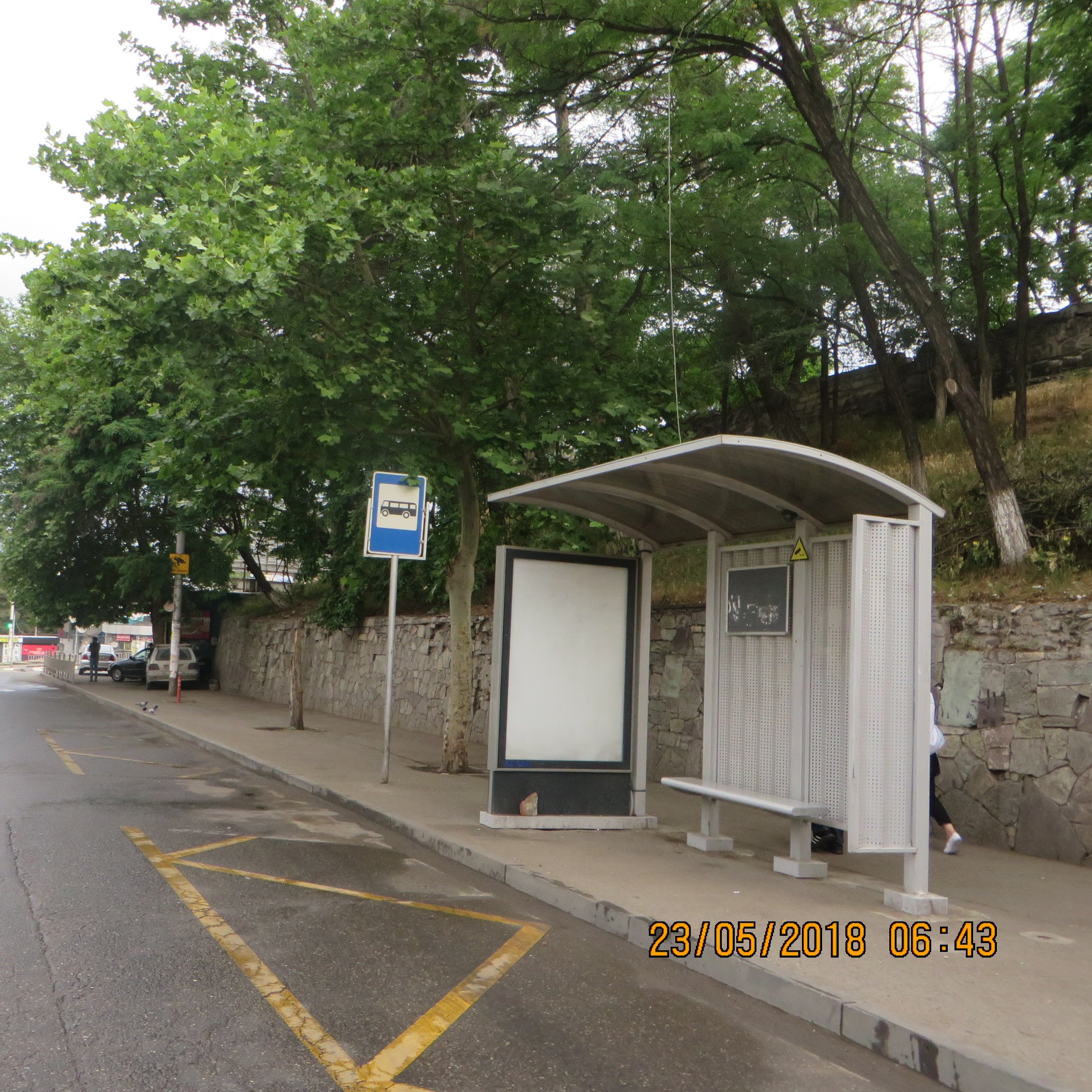 Turkey High Quality Bus Shelter Advertisement Bus Stop With MUPI Bus Stop New Product 2022