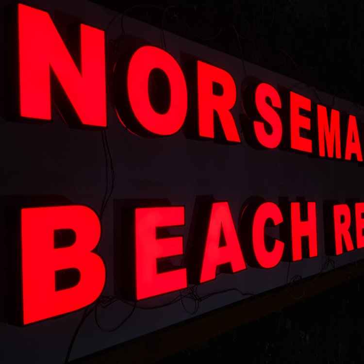 Commercial 3d sign led letter sign Led Custom Store Outdoor Waterproof Signage Led Channel Letter Front LED Sign for business