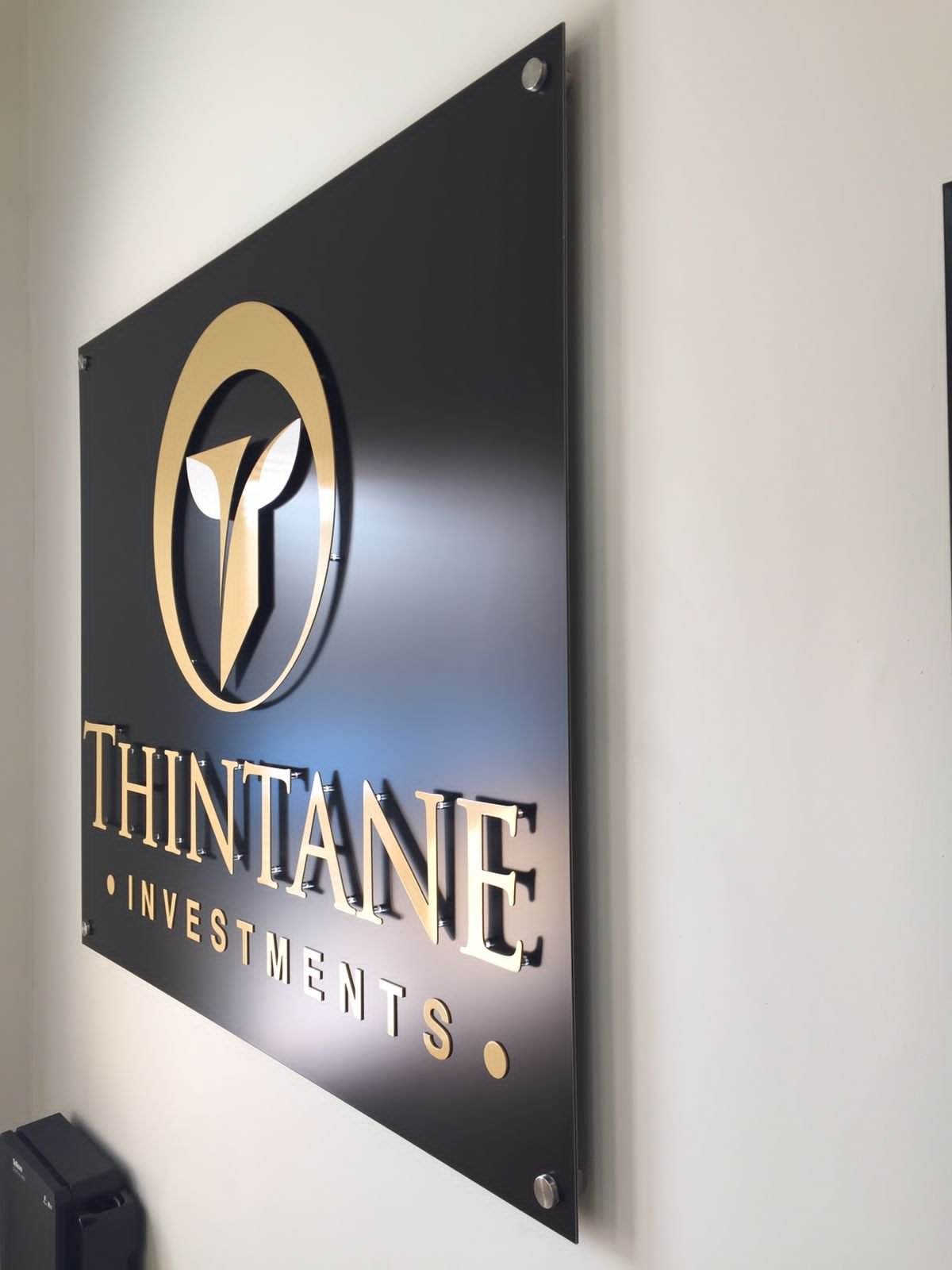 Custom 3D Acrylic Name Boards Company Sign Advertising High Quality Letter Design