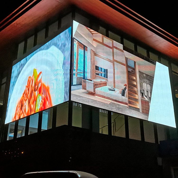 Hot Selling Indoor Advertising Board P3.91 P12 P16 Full Color LED Transparent Display Screen
