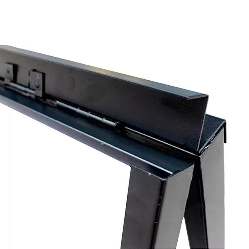Custom Outdoor Portable Double-Sided Metal A-Frame Sidewalk Sign Poster Stand for Advertising Boards