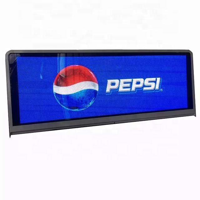 High Refresh P5 Outdoor Waterproof LED Display Screen Taxi Top Double Sided Billboard Media Advertising Wall Led