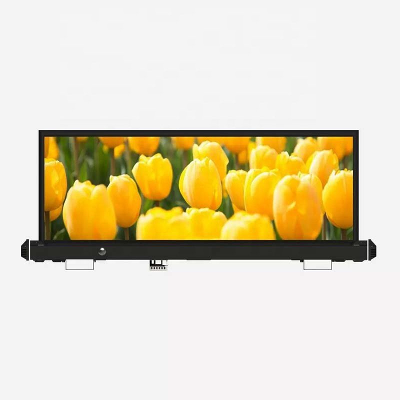 High Refresh P5 Outdoor Waterproof LED Display Screen Taxi Top Double Sided Billboard Media Advertising Wall Led