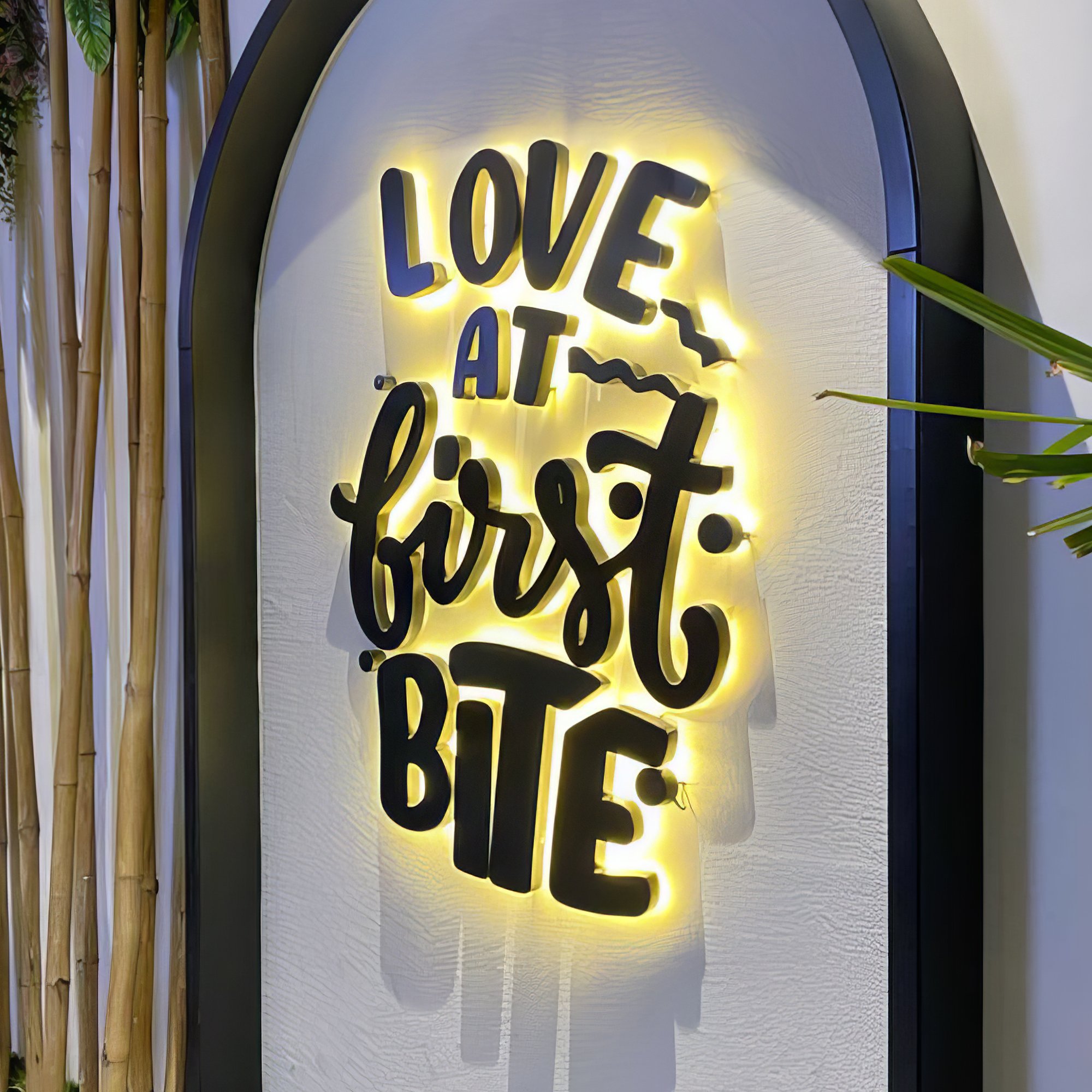 Beauty Salon Channel Letters Sign Bright Logo LED Letters Sign board led illuminated sign for Wall Logo