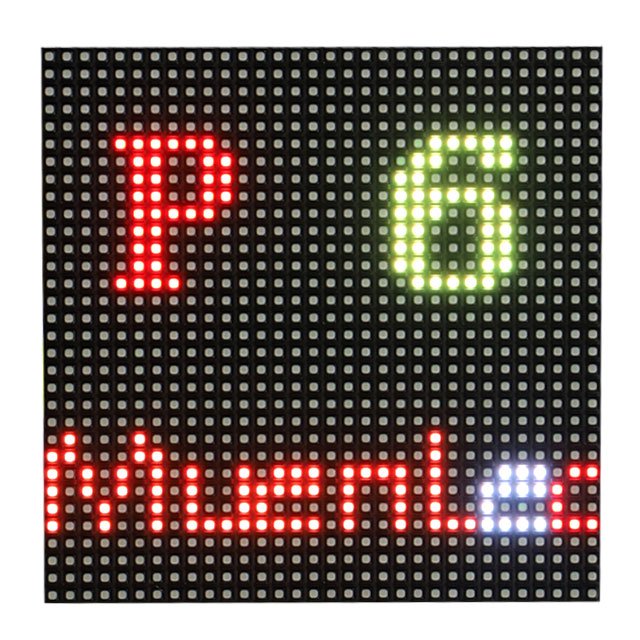 P6 RGB Outdoor large advertising display board LED module
