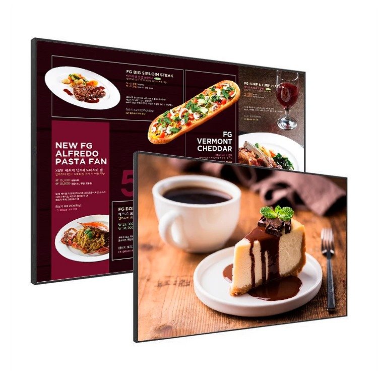 digital menu boards for restaurants 32 43 55 inch digital menu boards advertising player digital menu boards media player
