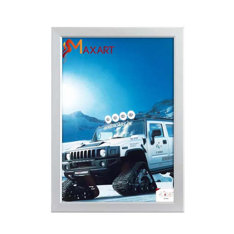 Indoor Wall Mounted High Brightness Super Slim Snap Frame Clip Up LED Light Box