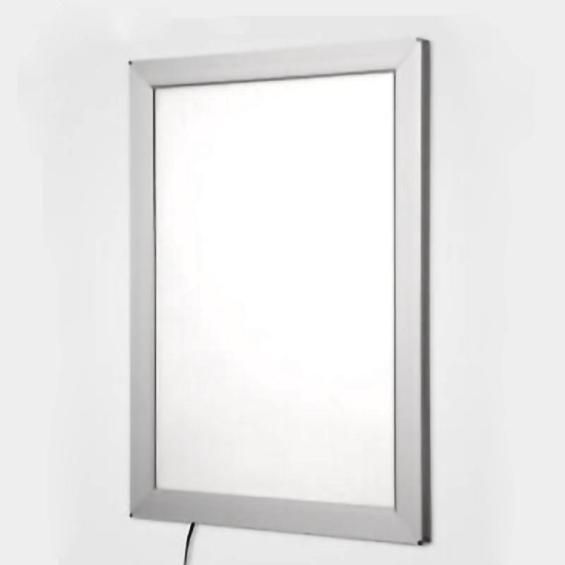 Indoor Wall Mounted High Brightness Super Slim Snap Frame Clip Up LED Light Box