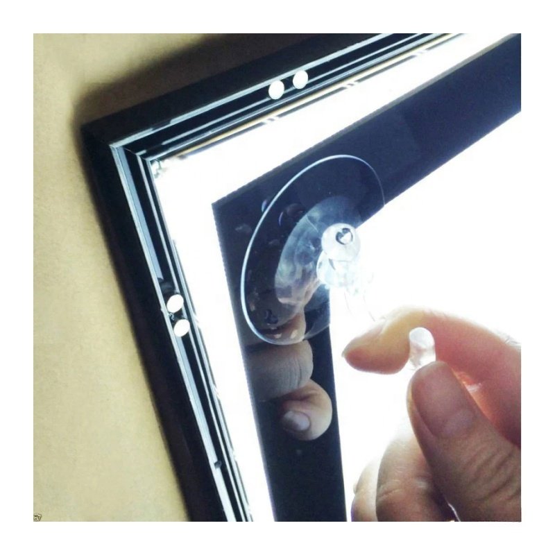 30x40cm Slimlin Wall Mounted Magnetic LED Lightbox Backlit Poster Picture Frames Display for Theater Museum Gallery