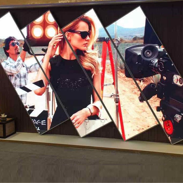 Cosun advertising led digital poster screen led poster display screen portable floor standing digital signage