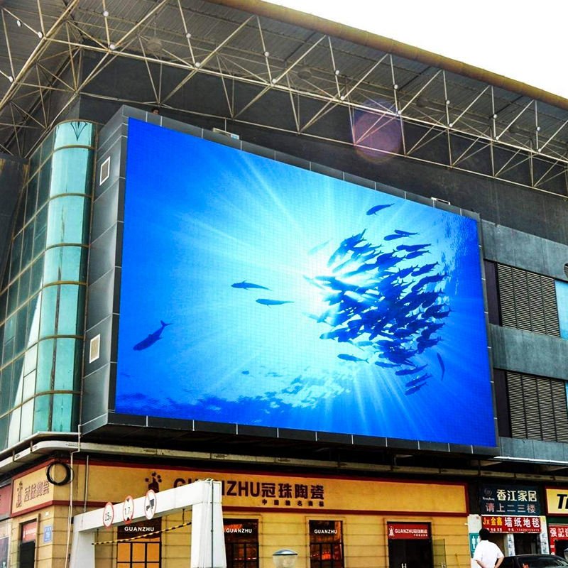 P6 Full color outdoor LED displays LED module sign board led screen billboard wall mount pole mount