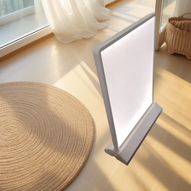 Slim Advertising LED Light Boxes Rechargeable Wireless Billboards Desktop Standing Display