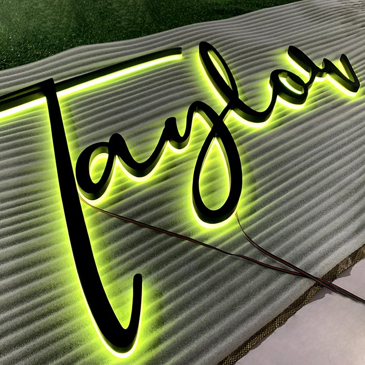 LED signage business sign outdoor 3d letter outdoor custom led light letter 3d logo led signboard custom led sign for business