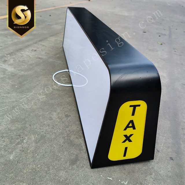 Advertising Board Car Taxi Roof Top Big Light Box Acrylic Sign Car Light Box