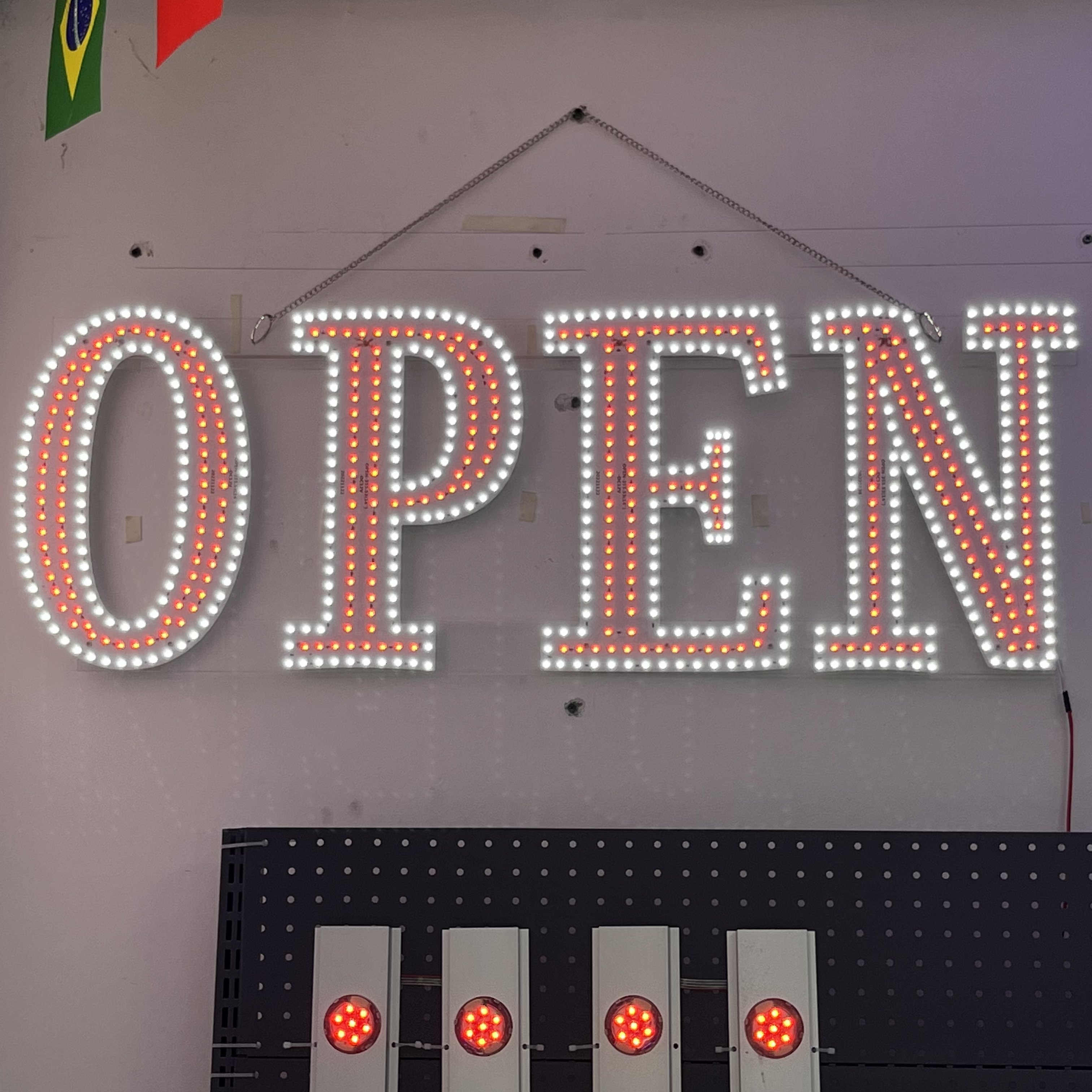 Custom Led Outdoor Signs Store Front Acrylic Neon Sign Letter Light for Business Wall Decoration