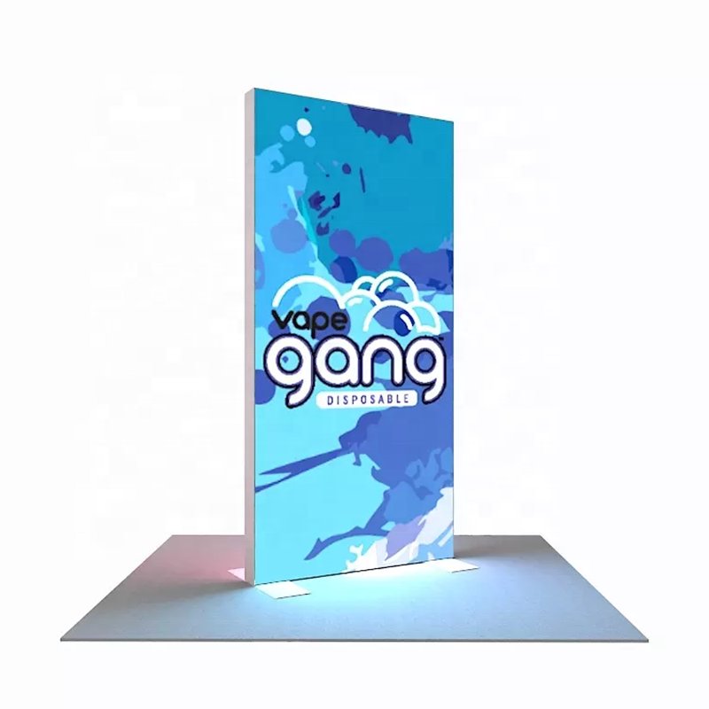 Exhibition Movie poster backlit free standing LED display trading show advertising equipment light box signage