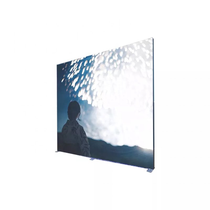 Exhibition Movie poster backlit free standing LED display trading show advertising equipment light box signage