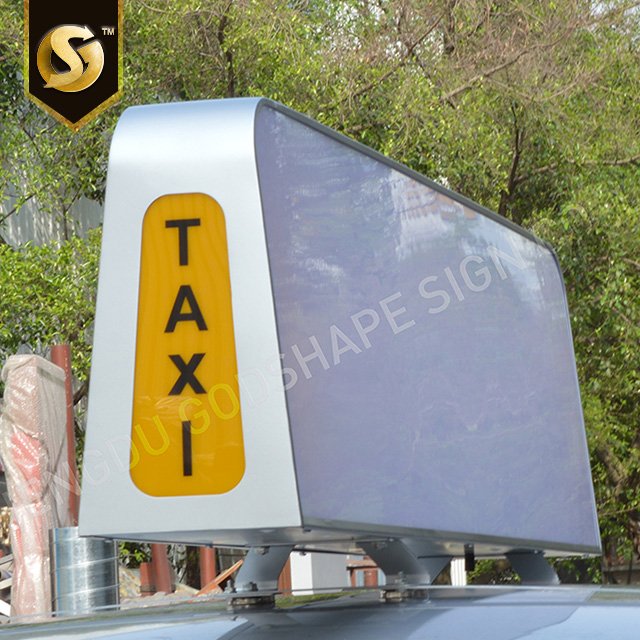 Advertising Board Car Taxi Roof Top Big Light Box Acrylic Sign Car Light Box