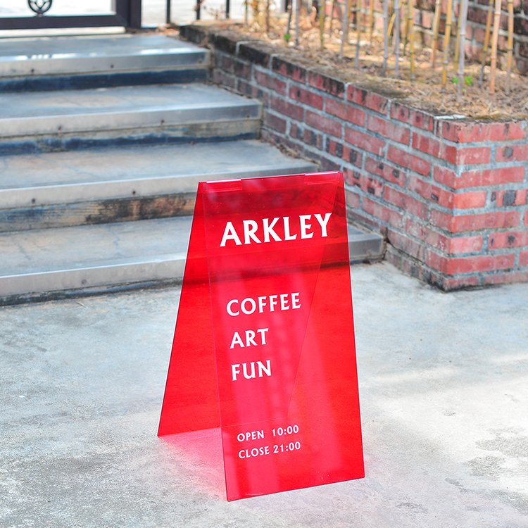 1 pcs Custom Double-Sided Indoor Outdoor Acrylic A Shape Frame Signs Board Weatherproof Sidewalk Advertising Boards