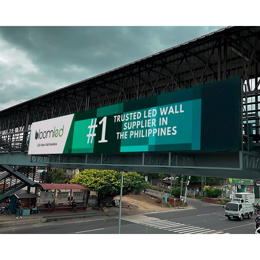 Custom Outdoor Waterproof Fixed Front Maintenance Advertising Business Sign Billboard Signage Board Led Screen Display