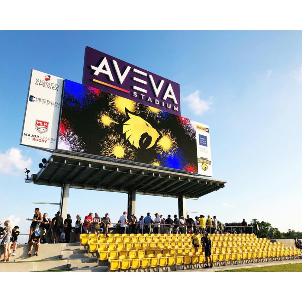 Custom Outdoor Waterproof Fixed Front Maintenance Advertising Business Sign Billboard Signage Board Led Screen Display
