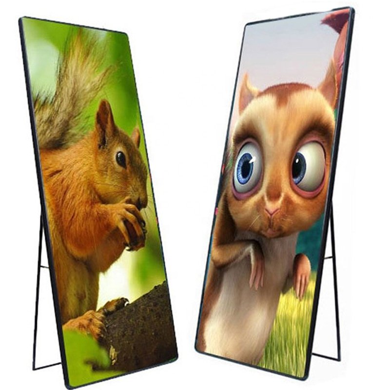 Indoor Outdoor P2 P2.5 P3 P4 P5 LED Poster Display Screen Indoor Digital Advertising LED Video Screen Board Panel Price