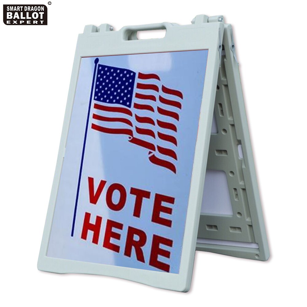 Sign Board Outdoor Advertising Election Campaign Sign Plastic Advertising Board