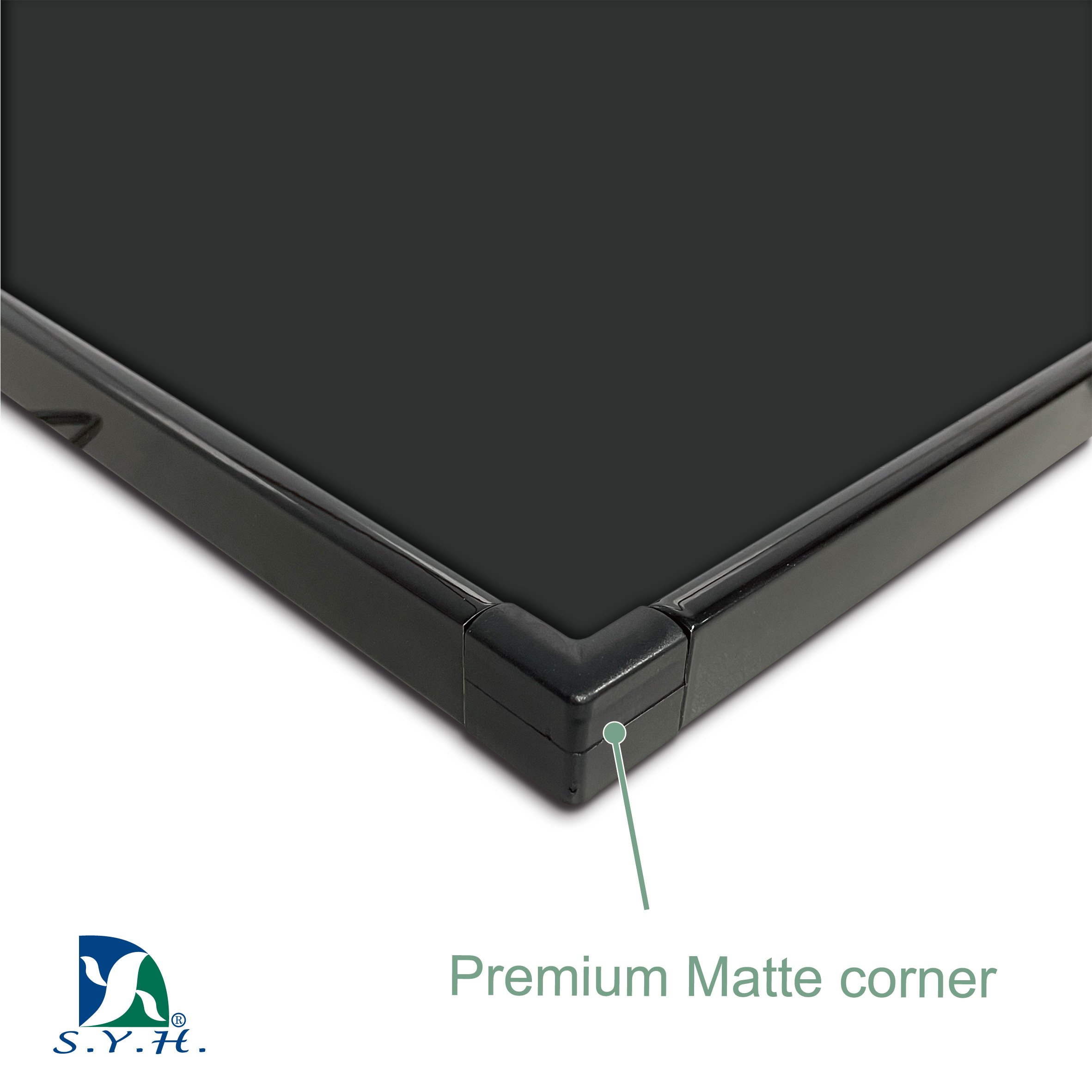 Aluminum frame mirror board for advertising