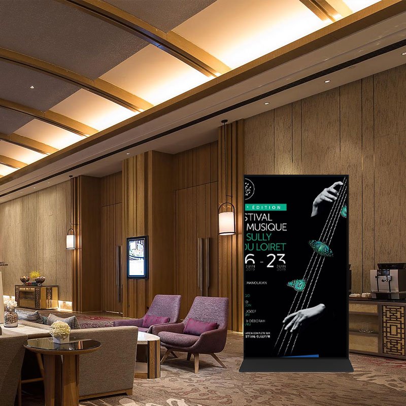 Advertising Player Digital Signage Full Screen Custom Digital Advertising Display Stand Board