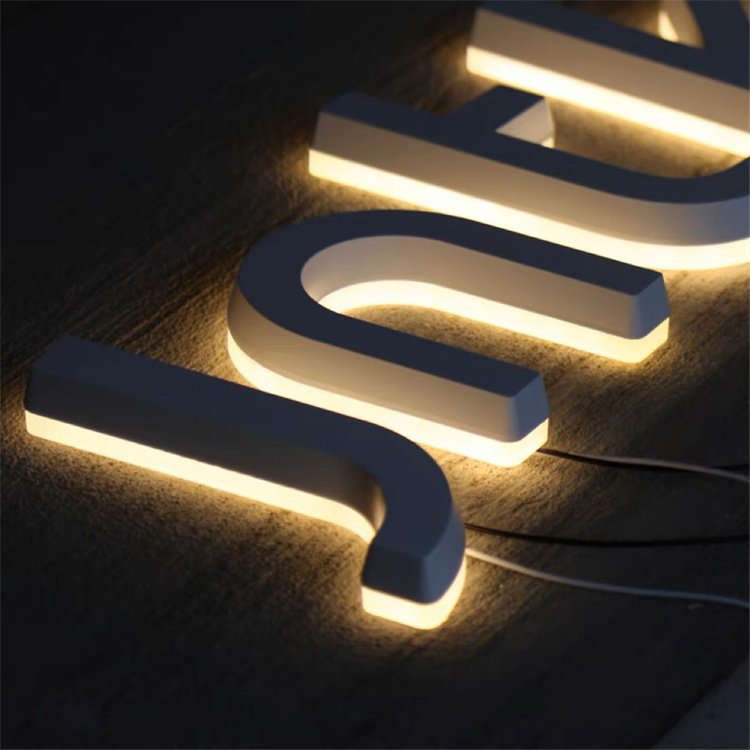 High Quality Luminous Custom Made Led Signs Frontlit Led Sign Letter Shop Signboard 3d Led Name Boards For Shop