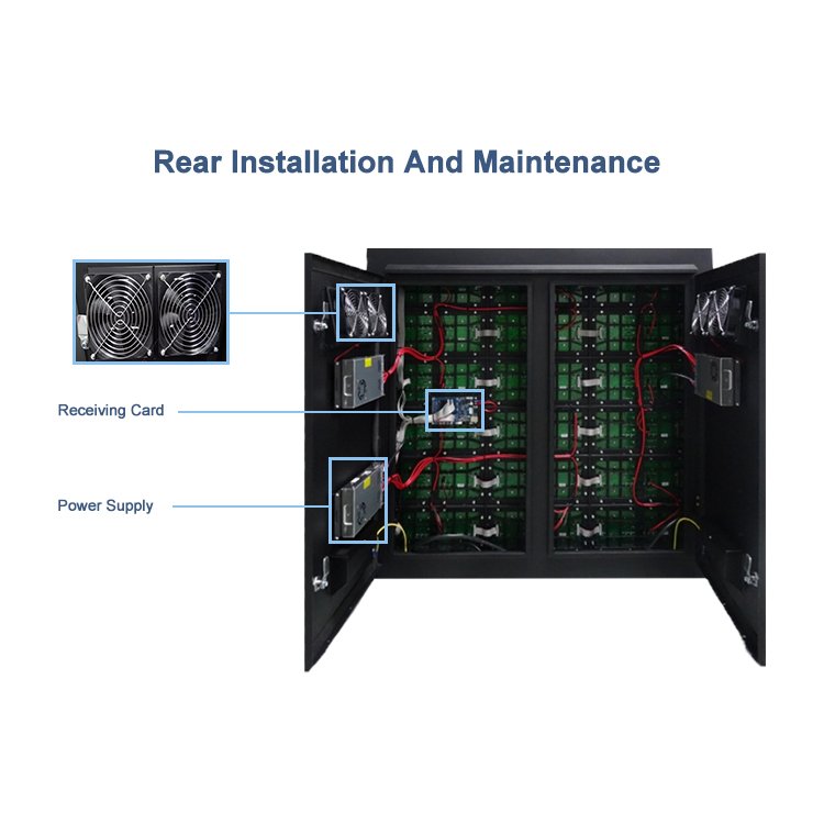 Panel Led P3 LED Display Screen Outdoor Advertising 2 By 3 Meters Micro Led Screen Stand Led Video Wall Price For Shopping Mall