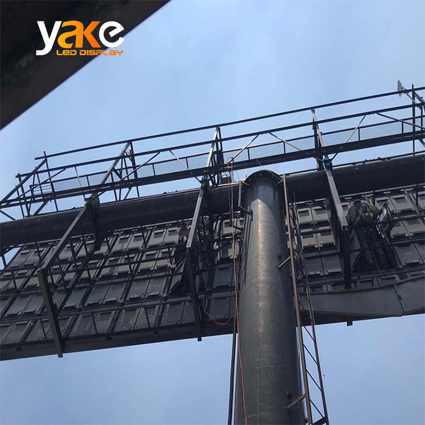 Yake P6 P8 P10 Front Service Fixed Pantallas Exterior Video Wall Display Billboard Sign Board Signage LED Advertising Display