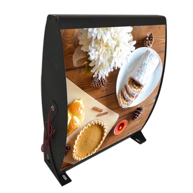 Fast Delivery Aluminum Frame Advertising Led Light Box Menu Lightbox Fast Food Light Box For Restaurant