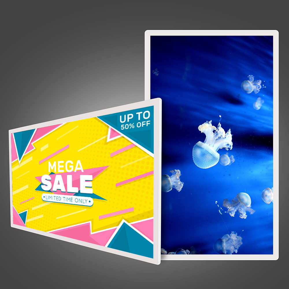 Multi Size Ultra Thin Restaurant Wall Mount Digital Signage Android LCD Advertising Display Screen Digital Menu Board