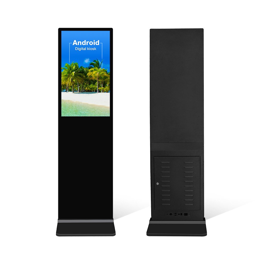 32-Inch Indoor Android Vertical Advertisement Digital Signage LCD Totem For Retail & Restaurant Video Advertising Display