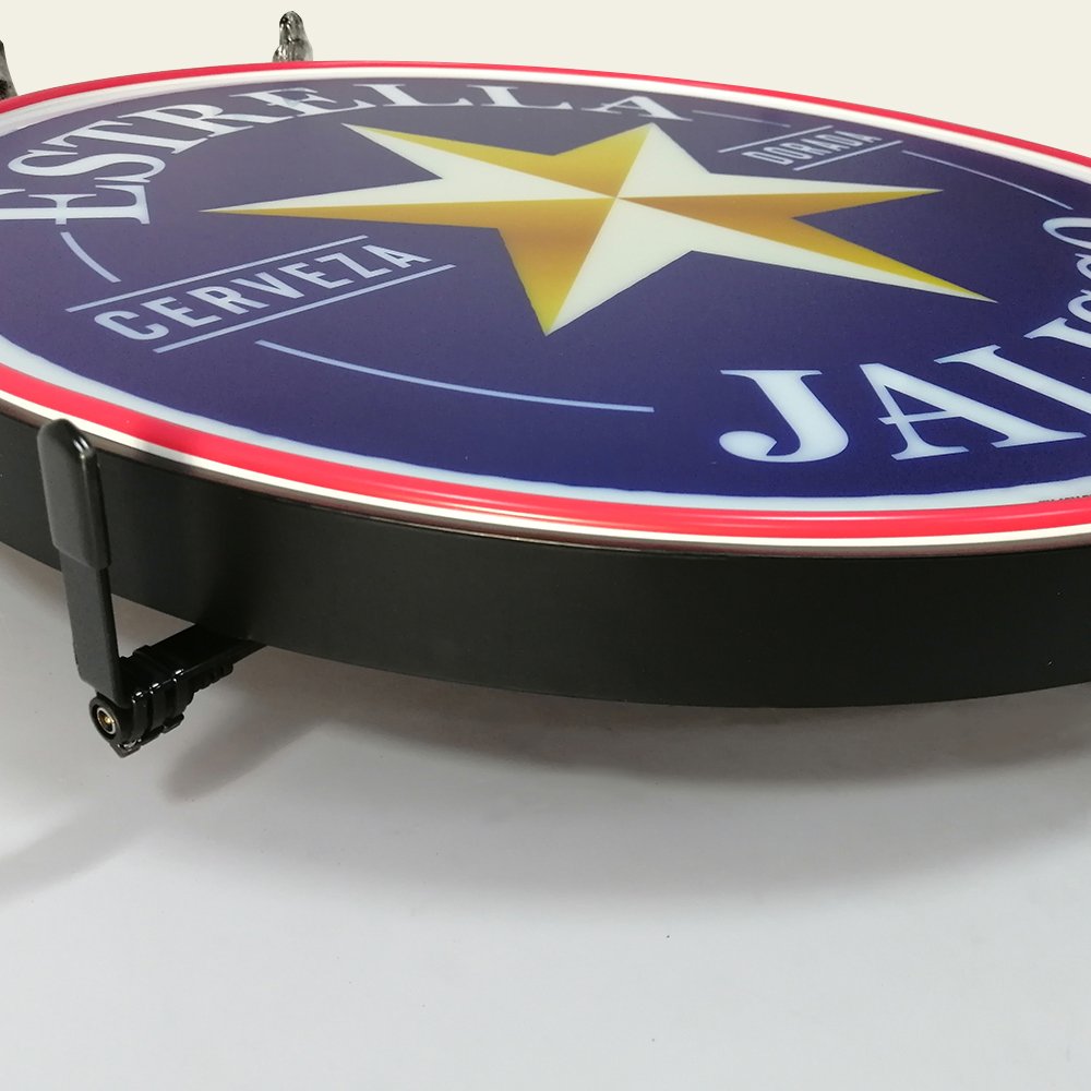 Advertising Sign Board Signs Lightbox Round Led Double Sided Light Box enseigne lumineuse led Circular Circle light boxes