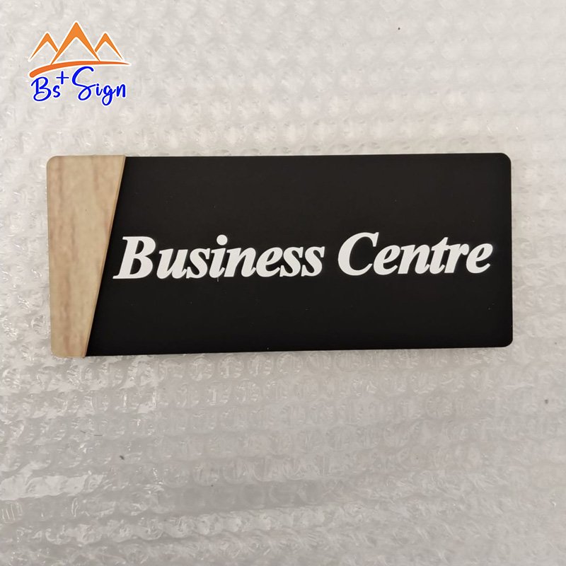 Factory Customized No MOQ House Room Door Sign Office Door Plate Room Name Sign Plate Acrylic Wayfinding Plate