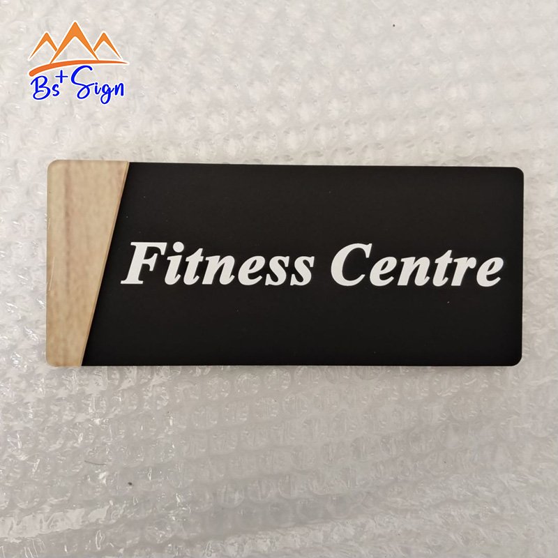 Factory Customized No MOQ House Room Door Sign Office Door Plate Room Name Sign Plate Acrylic Wayfinding Plate