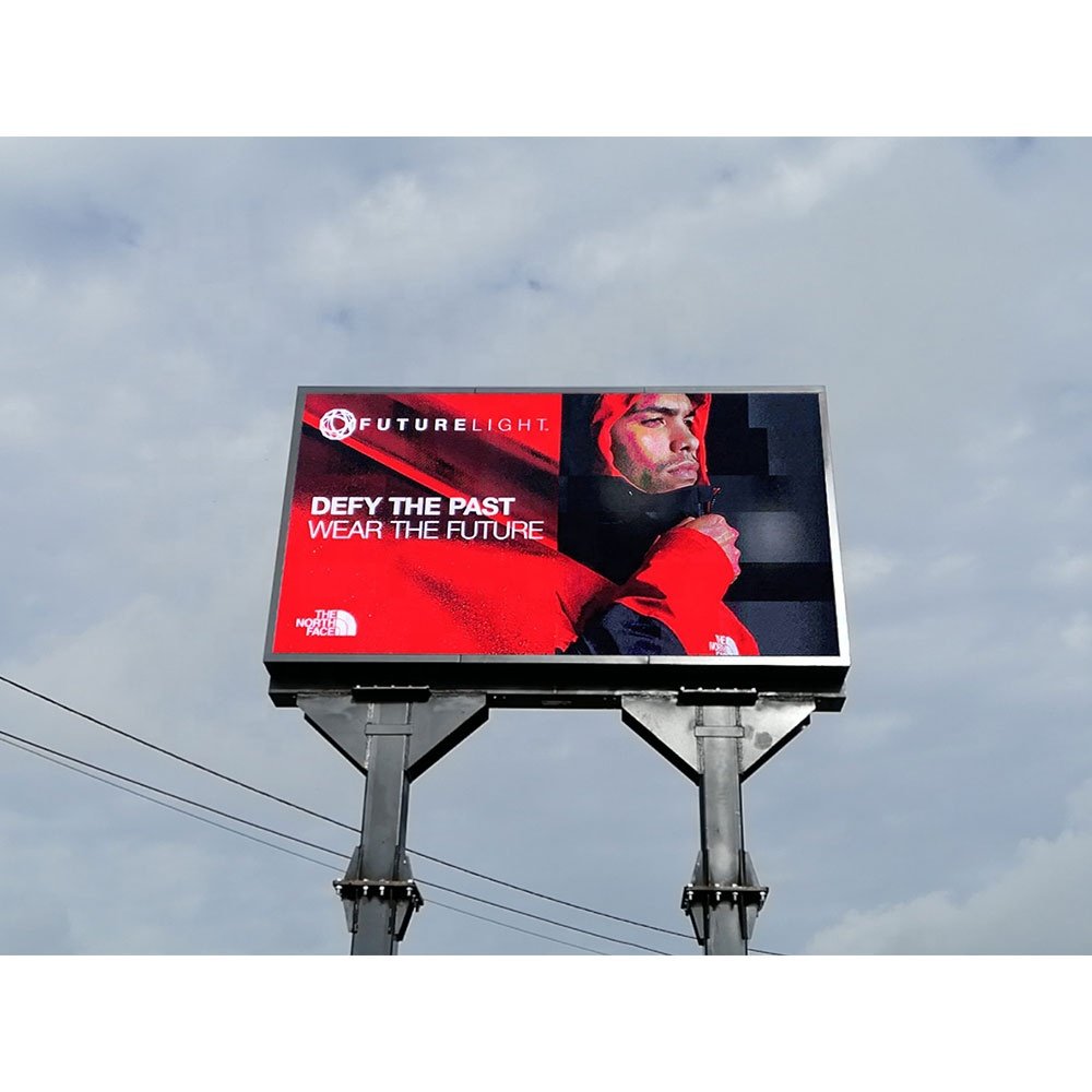 Led Double Sided Advertisement Display Screen 4 X 10 Sign Outdoor Christmas Ekran Panels Rgb With Video Colors Board