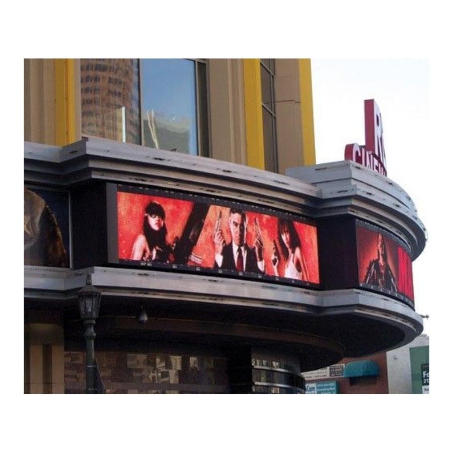 RGB P10 P8 P6 Outdoor waterproof Advertising Fixed installation Screen video display led sign board