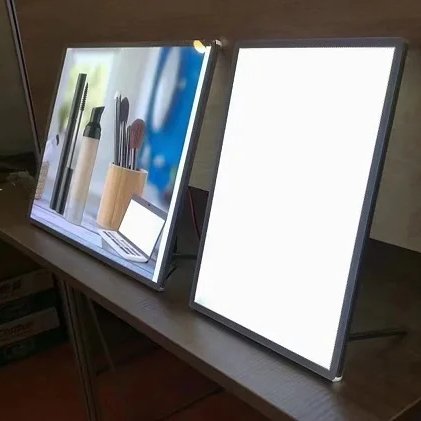 Customized A1 A2 A3 A4 Restaurant Menu Sign Board Led Advertisement Light Box Poster Frame Display Poster