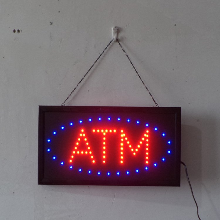 Bright ABIERTO neon sign led for Business Advertisement Board High Visibility Electric Display S for shop advertising